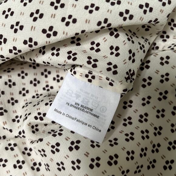 Tory Burch Silk printed Tunic Top Size 2 - Picture 6 of 7